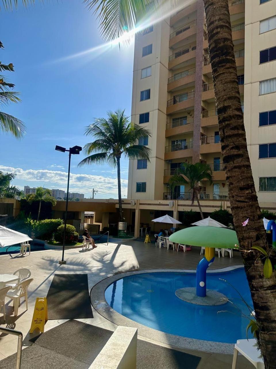 Caldas Novas - Prive Das Thermas II - Apto 3 Quartos - Parque Aquatico Aparthotel Eksteriør bilde