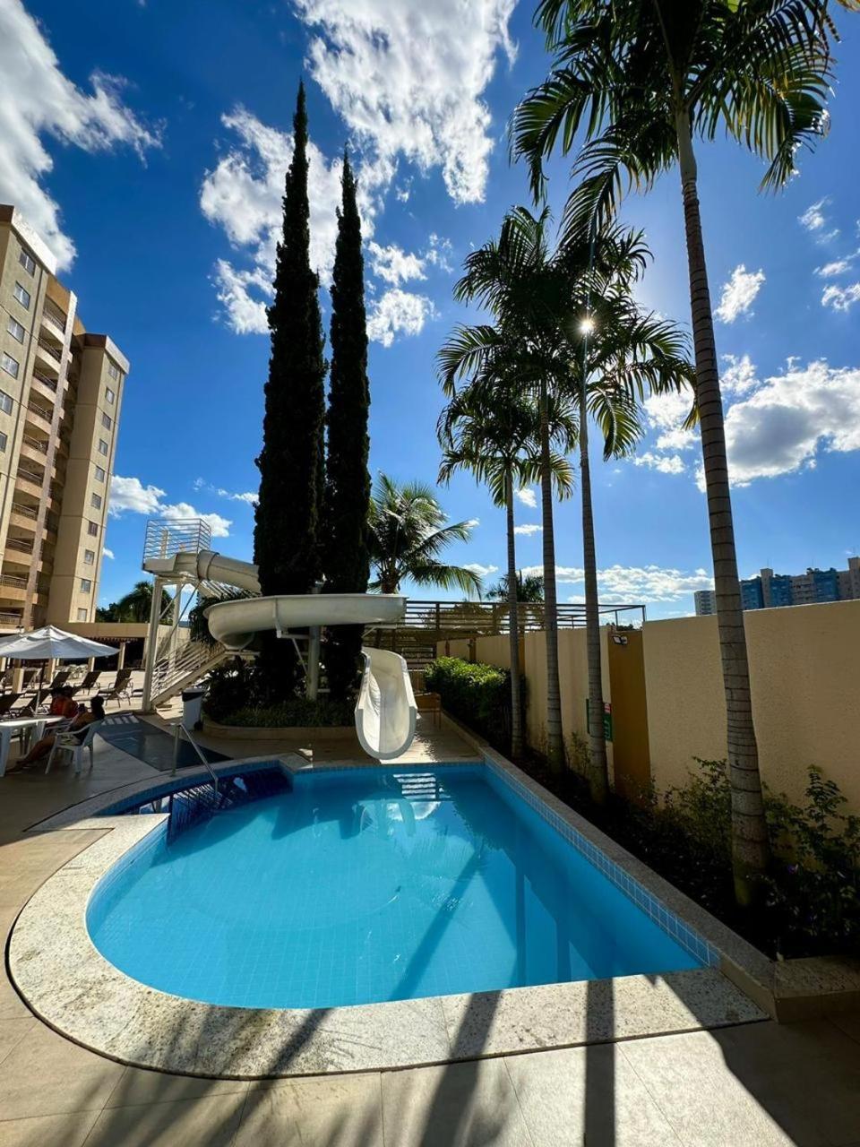 Caldas Novas - Prive Das Thermas II - Apto 3 Quartos - Parque Aquatico Aparthotel Eksteriør bilde