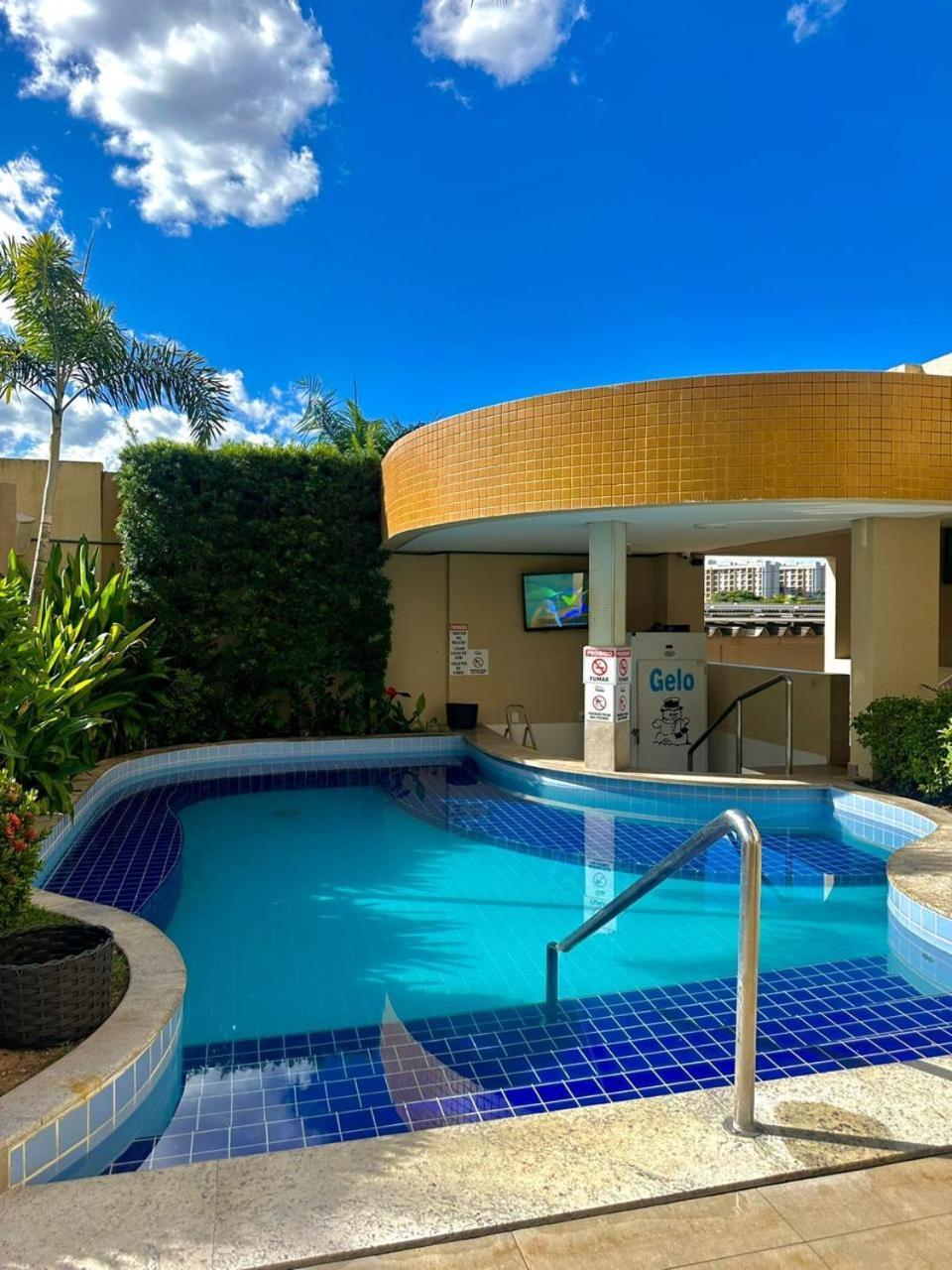 Caldas Novas - Prive Das Thermas II - Apto 3 Quartos - Parque Aquatico Aparthotel Eksteriør bilde