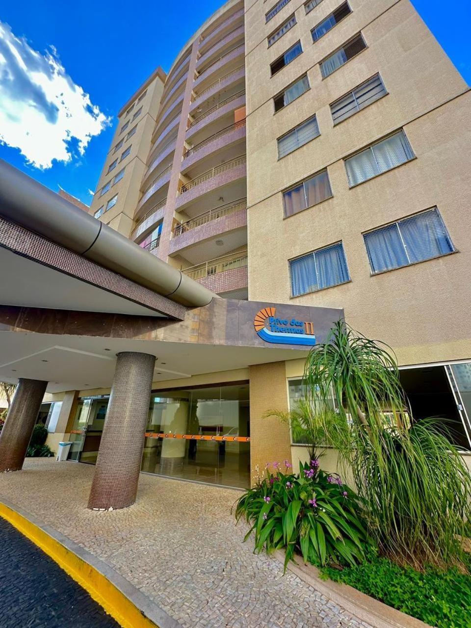 Caldas Novas - Prive Das Thermas II - Apto 3 Quartos - Parque Aquatico Aparthotel Eksteriør bilde