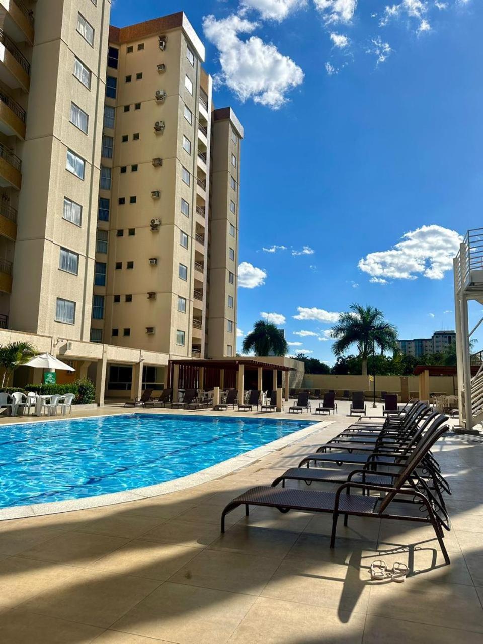 Caldas Novas - Prive Das Thermas II - Apto 3 Quartos - Parque Aquatico Aparthotel Eksteriør bilde