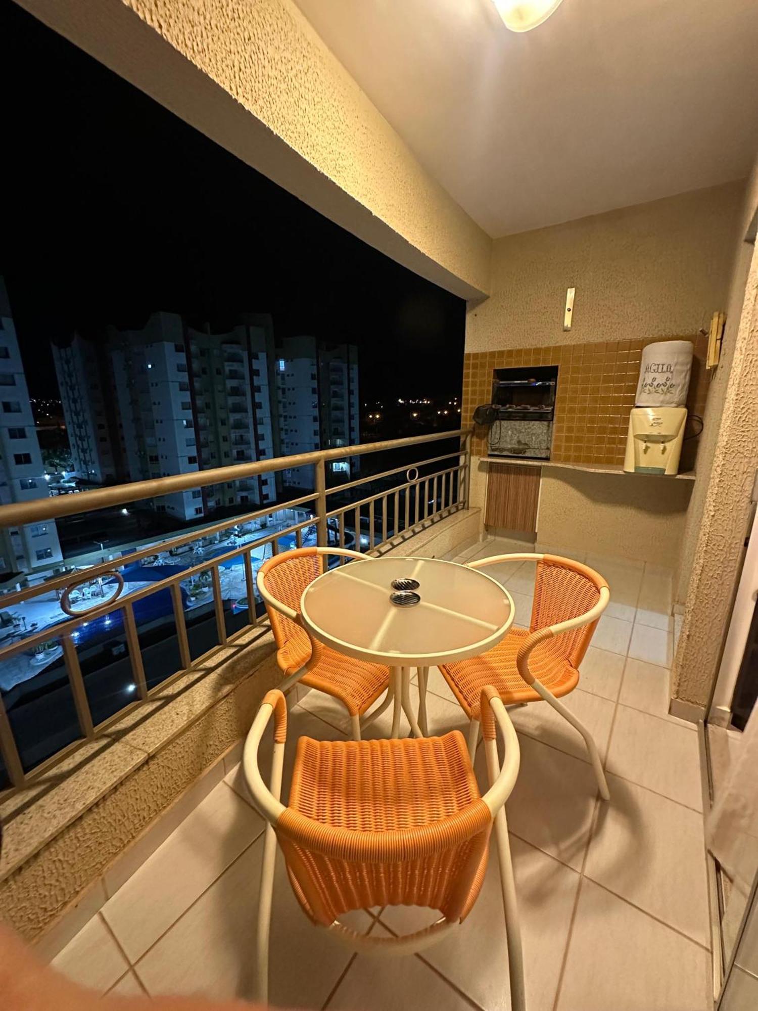 Caldas Novas - Prive Das Thermas II - Apto 3 Quartos - Parque Aquatico Aparthotel Eksteriør bilde